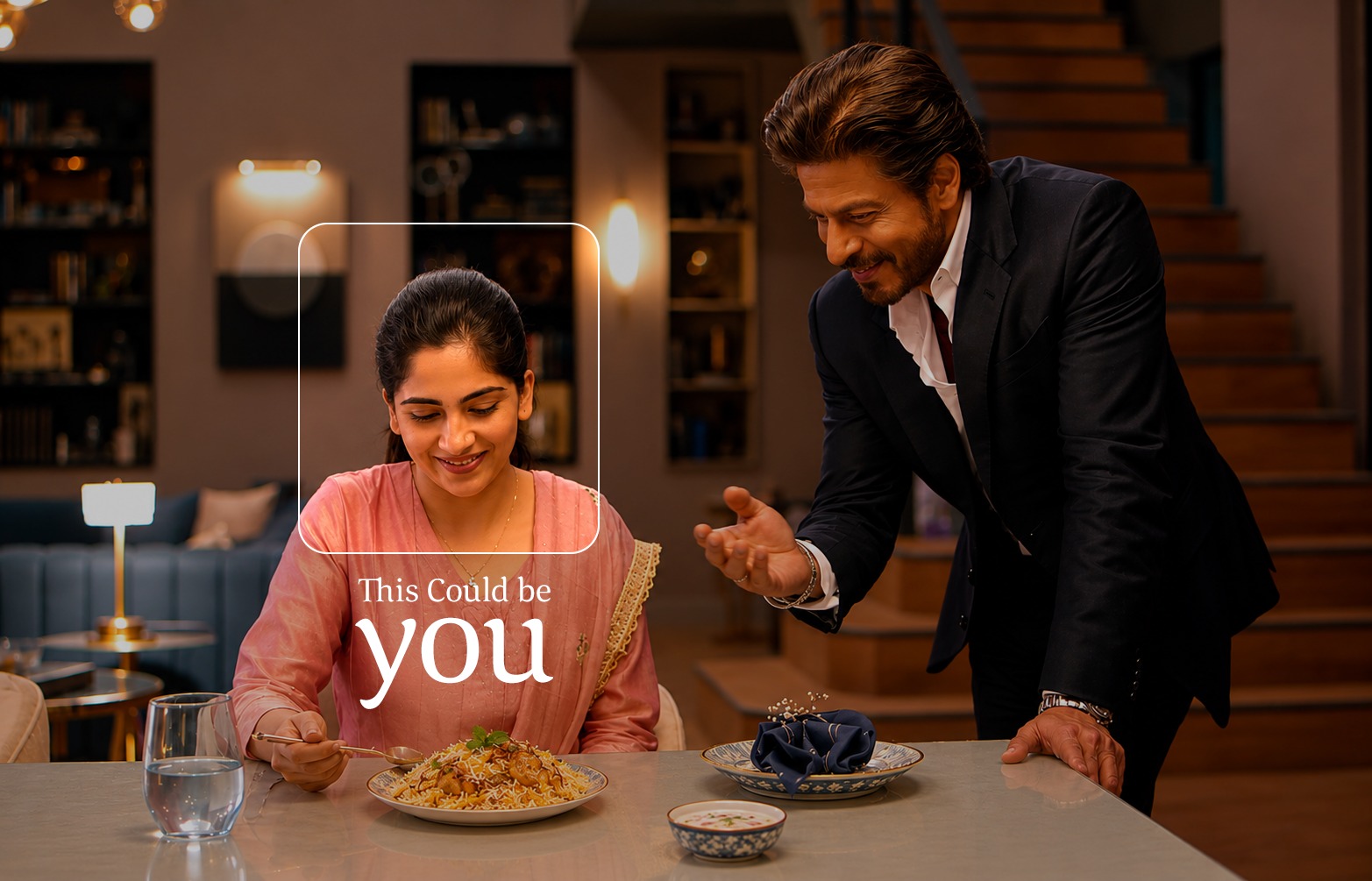Shah Rukh Khan — Daawat World Biryani Day
